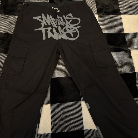 Minus two cargo pants black - Picture 1 of 3